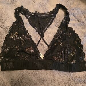 XL Victoria's Secret Pink Lace Bralette